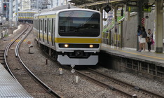 Bildfolge Sobu Linie in Tokyo