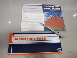 Voucher & Japan Rail Pass